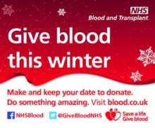 Give Blood, the best gift of all this Christmas