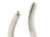 Debakey Modified Semb Ligature Passing Forceps, Full Curve, Serrated Tips - PN0417